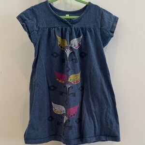 Tea collection Navy Blue bird Dress